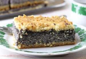 Extra thick poppy seed layer