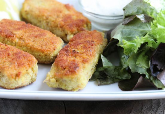 vegan fish fingers