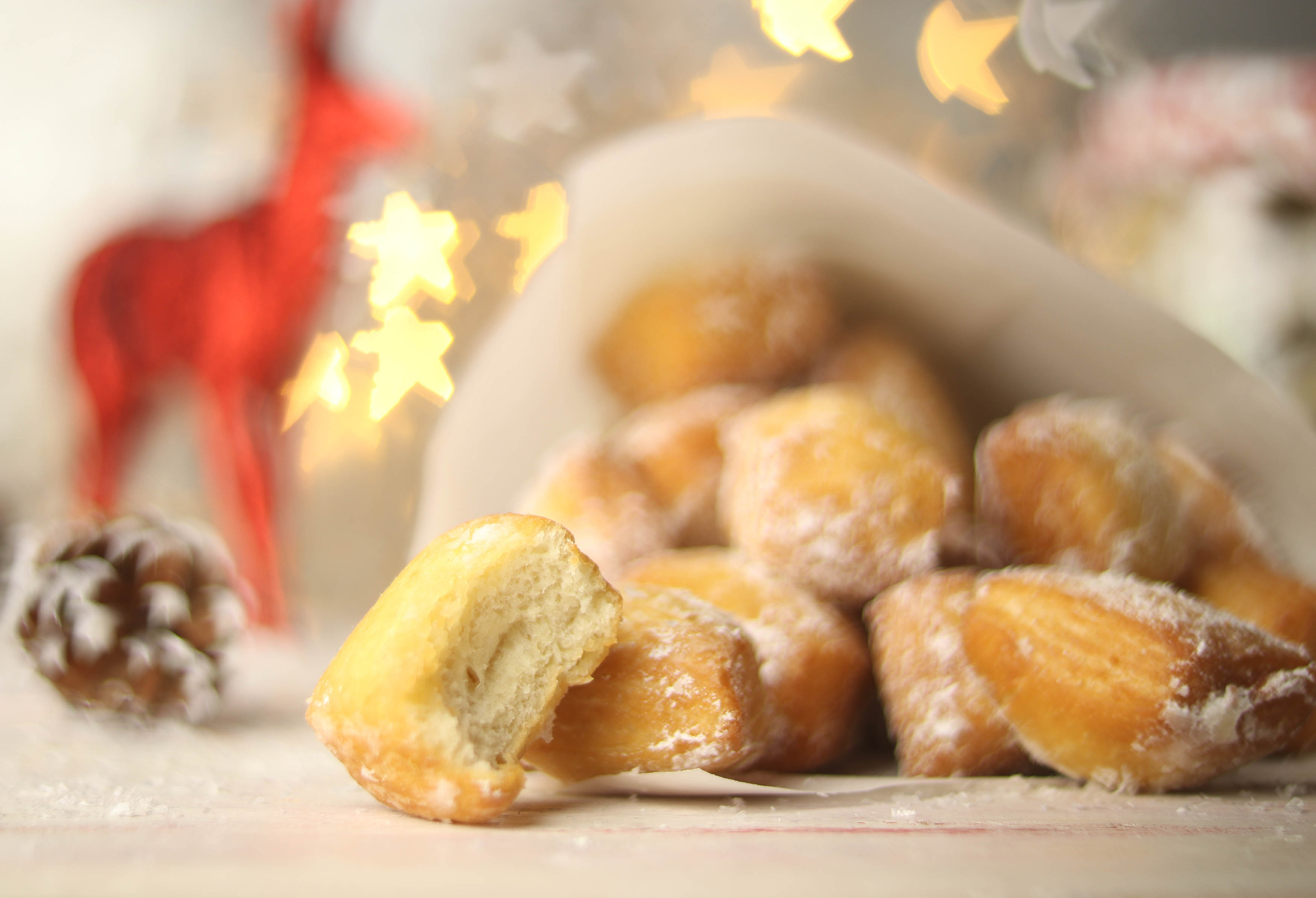 German crullers, a fun fair must eat! Dailyvegan