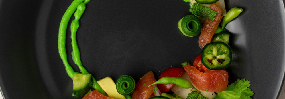 Ceviche – vegan – with two kinds of ‘fish’