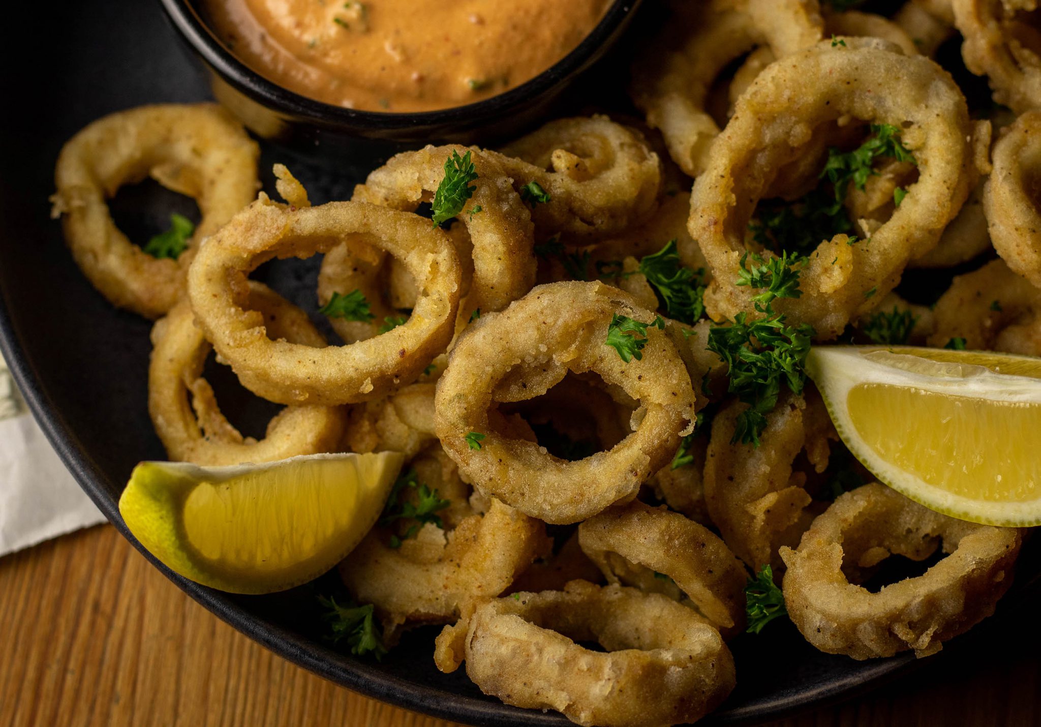 Vegan calamari with spicy chipotle aioli Dailyvegan