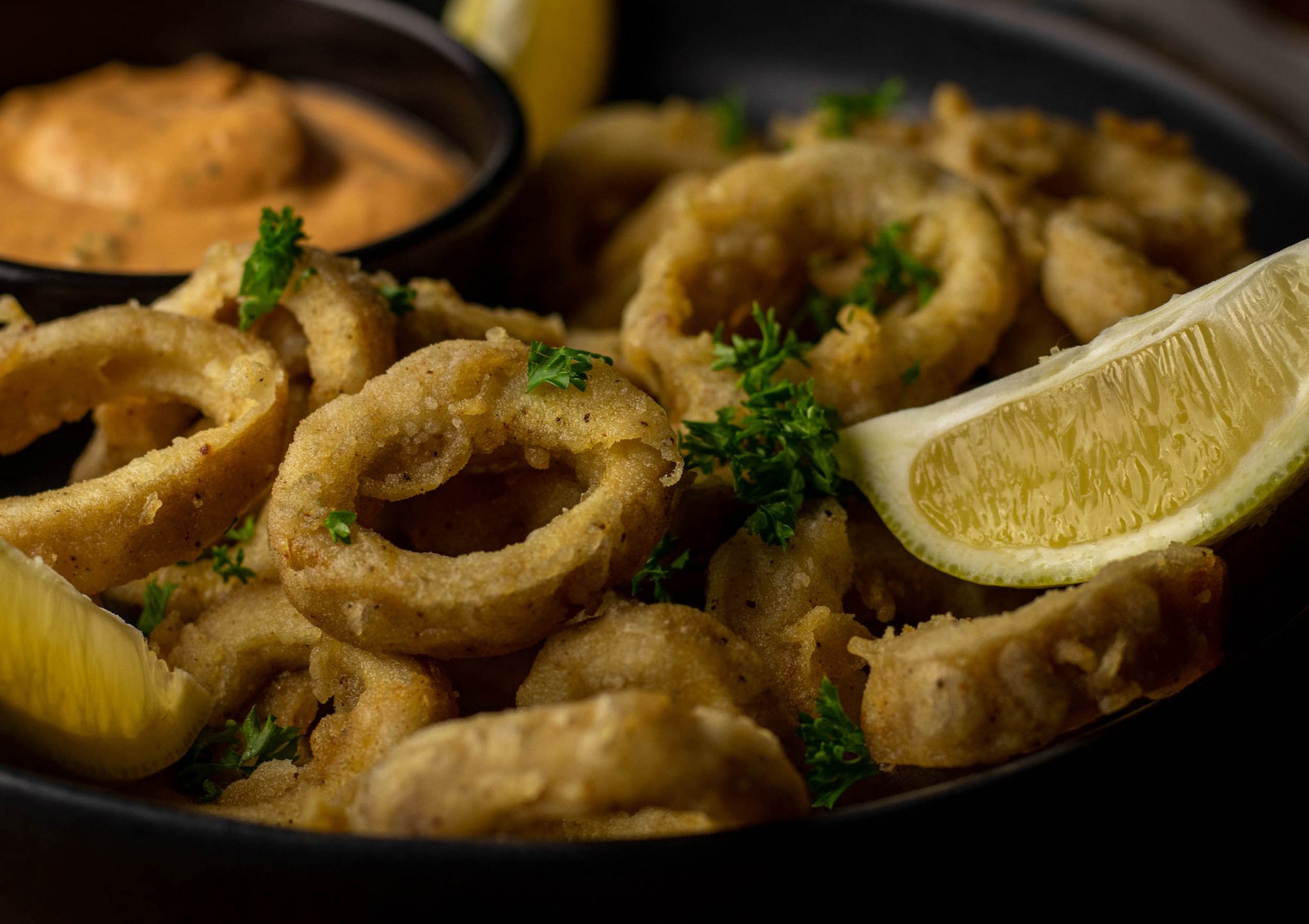 Vegan calamari with spicy chipotle aioli Dailyvegan