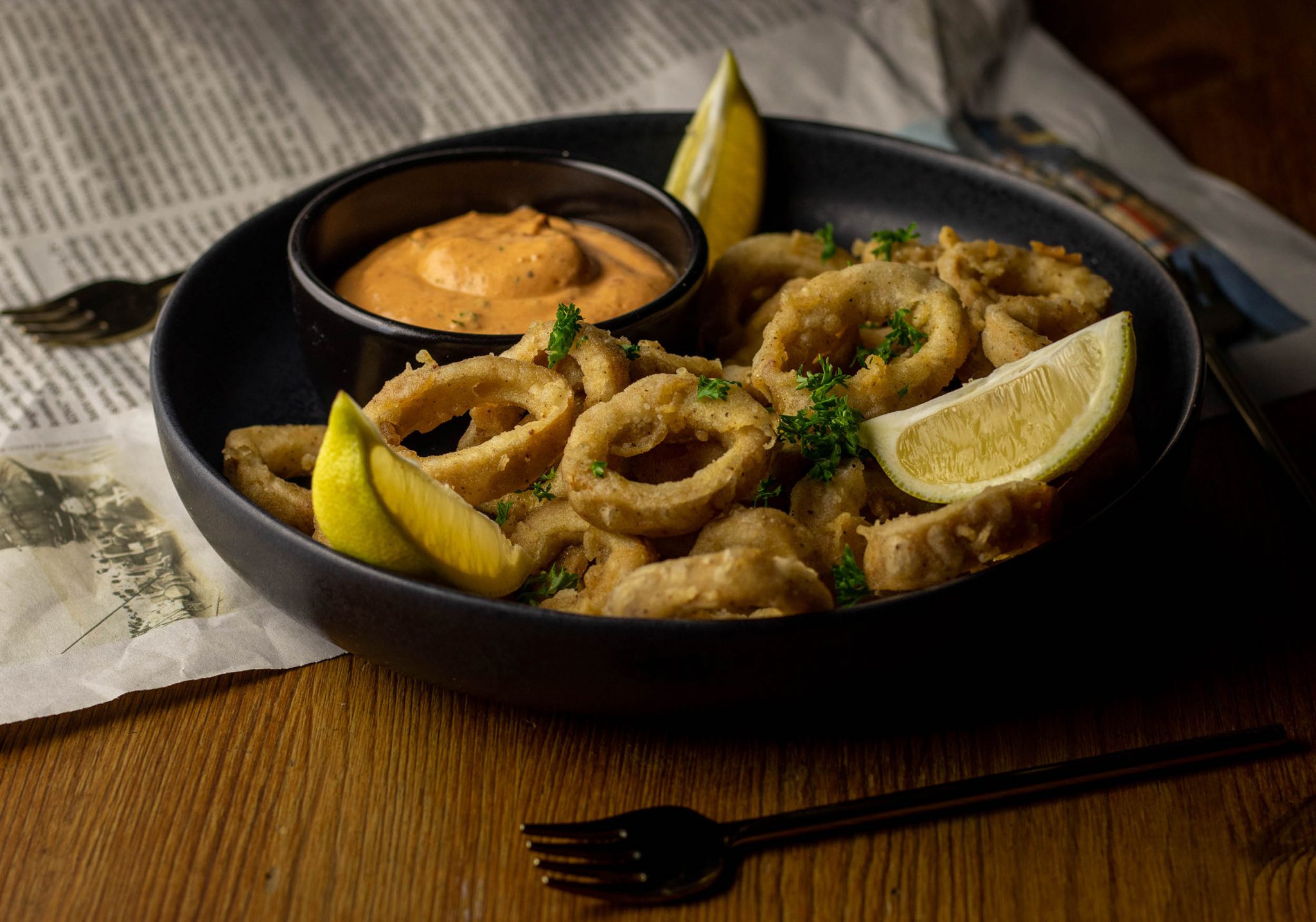 Vegan calamari with spicy chipotle aioli Dailyvegan