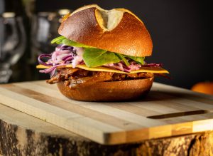 I use oyster mushrooms to create a delicious pulled pork burger