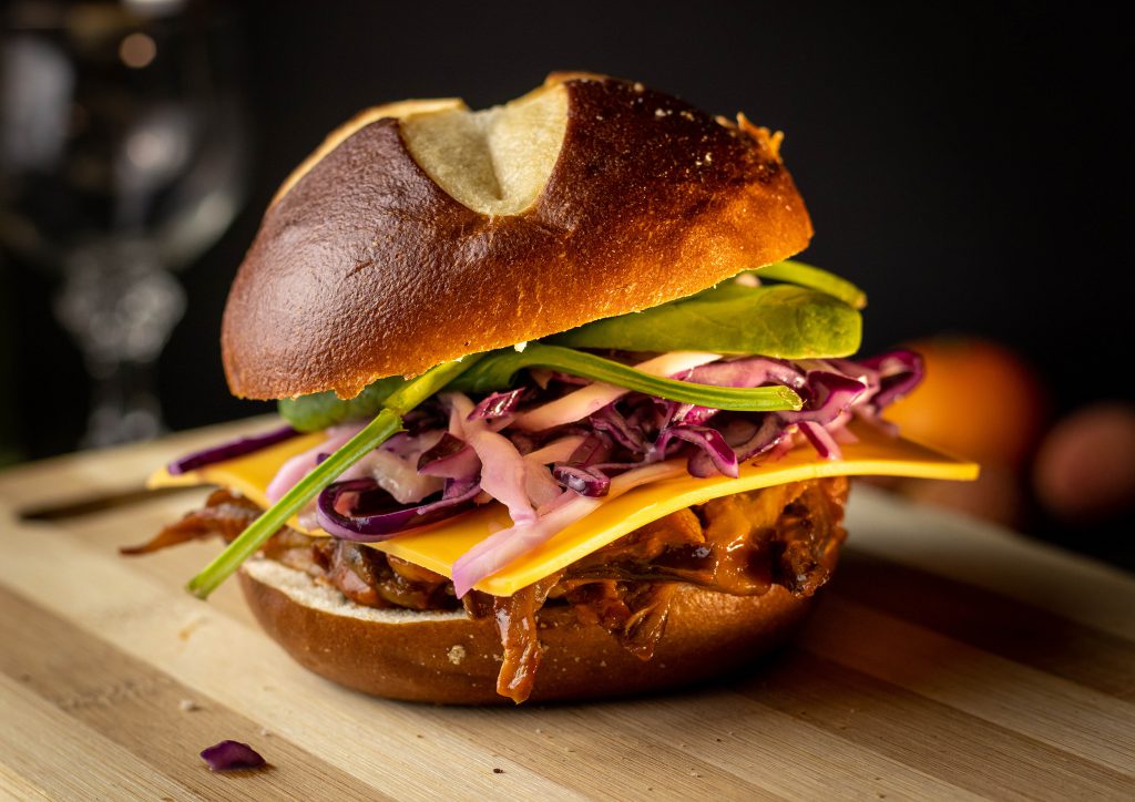 Pulled Oyster Mushroom Sandwich Dailyvegan With bread