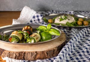 Ricotta – wrapped in grilled zucchini