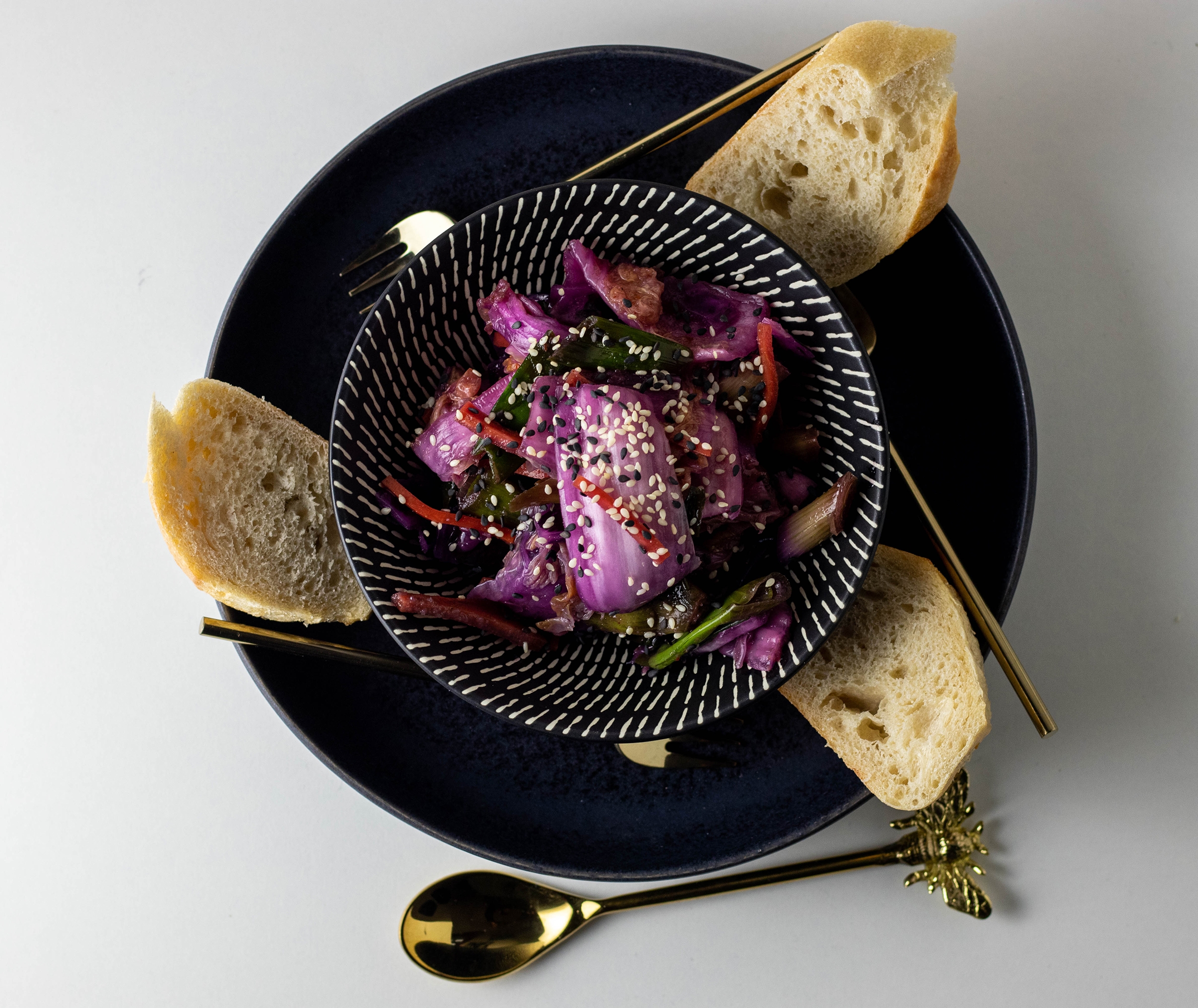 Kimchi, vegan, homemade and fermented